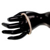 Roségoud RVS Bangle Armband met Fonkelende ZirkoniaS Dames