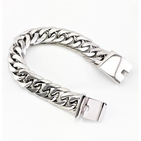 18mm Gepolijst Roestvrijstalen Armband