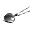Dames Ketting met Hart Hange - Gepolijst RVS - Verstelbaar 55-60 cm