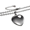 Dames Ketting met Hart Hange - Gepolijst RVS - Verstelbaar 55-60 cm