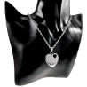 Dames Ketting met Hart Hange - Gepolijst RVS - Verstelbaar 55-60 cm