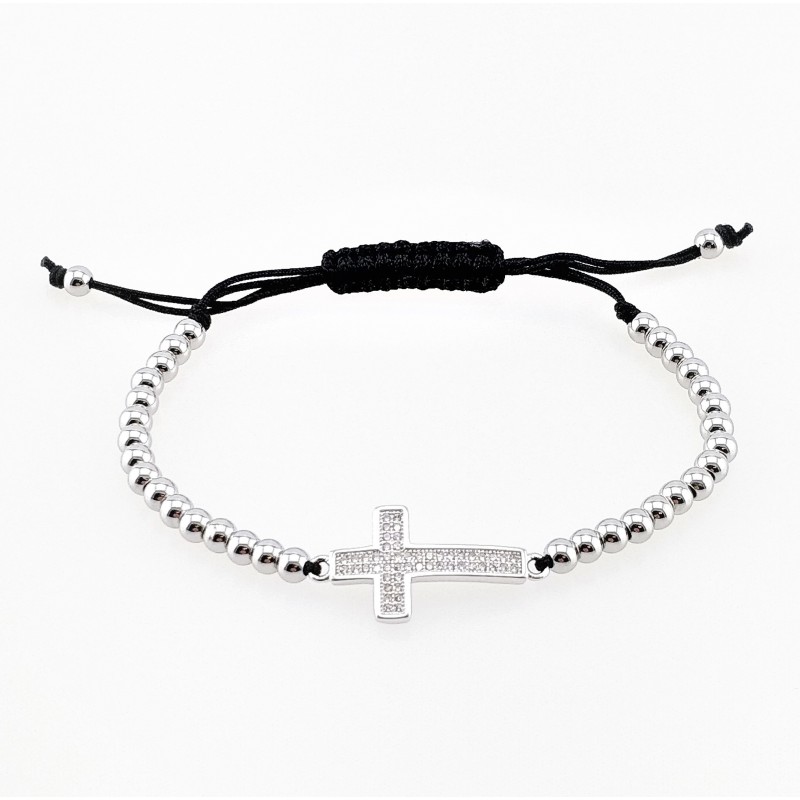 Roestvrijstalen Kruis Armband