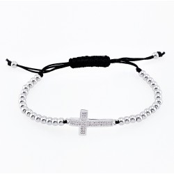 Roestvrijstalen Kruis Armband
