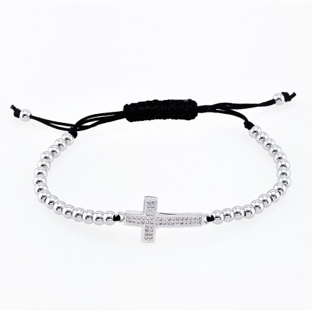 Roestvrijstalen Kruis Armband