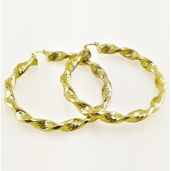 ∅80mm Wokkels Oorbellen-...
