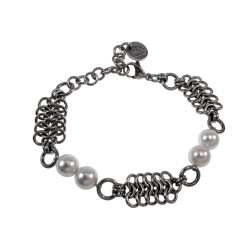 Complete Dames Set Ketting + Armband + Oorbellen - Handgemaakte RVS