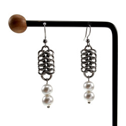 Complete Dames Set Ketting + Armband + Oorbellen - Handgemaakte RVS