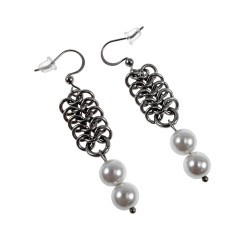 Complete Dames Set Ketting + Armband + Oorbellen - Handgemaakte RVS