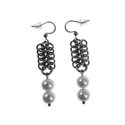 Complete Dames Set Ketting + Armband + Oorbellen - Handgemaakte RVS