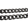 Heren Portemonneeketting met Sleutelring en Hoorn Hanger Broekketting