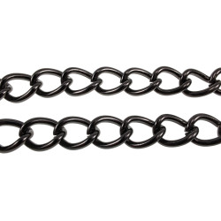 Heren Portemonneeketting met Karveel en Metalen Ringen Broekketting