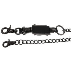 Heren Portemonneeketting met Karveel en Metalen Ringen Broekketting