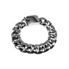 Brede Armband - Gepolijst RVS - MassieveGourmet Schakelarmband