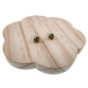 RVS Hartvormige Oorbellen met Limoengroene Cubic Zirkonia Dames