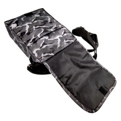 Waterdichte Schoudertas Unisex - Camouflage Grijs - 21 x 17 x 7 cm