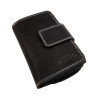 Matzwart Echt Leer Portemonnee RFID - Portemonnee met veel vakken