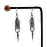 Haakoorbellen met Kettingen, Ringen en Spike Hanger - Lengte 50 mm