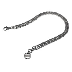 Unisex RVS Gourmet Schakel Armband - Verstelbaar 17-19 cm Breedte 5 mm