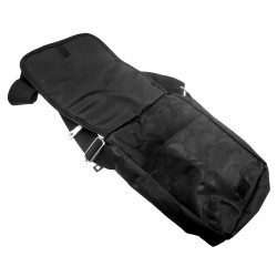 Schoudertas Unisex Camouflage Zwarte Antracietkleurige 21 x 17 x 7 cm