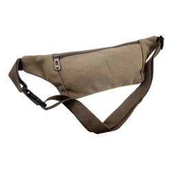 Lichtbruine Oxford-stof Platte Heuptas Unisex  23 x 11 x 1 cm Buiktas
