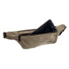 Lichtbruine Oxford-stof Platte Heuptas Unisex  23 x 11 x 1 cm Buiktas