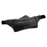 Zwart Antraciet Oxford-stof Platte Heuptas Unisex  23 x 11 x 1 cm