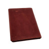 Compacte Donkerrood Leren Portemonnee RFID-bescherming - ID venster