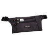 Unisex Sportieve Heuptas Zwart - Platte en Compacte - 23 x 14 x 1 cm