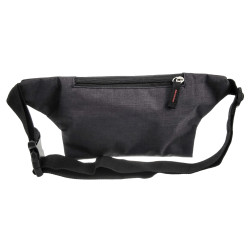 Unisex Sportieve Heuptas Zwart - Platte en Compacte - 23 x 14 x 1 cm