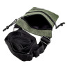 Platte Crossbodytas Groen Unisex - Schoudertas 18 x 15 x 1 cm