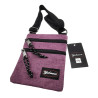 Platte Crossbodytas Paars Unisex - Schoudertas 18 x 15 x 1 cm