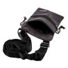 Platte Crossbodytas Zwart Unisex - Schoudertas 18 x 15 x 1 cm