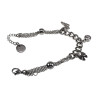 RVS Armband met Bedels Vlinder, Strik en Zirkonia - 15cm tot 19cm