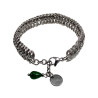 Exclusieve RVS Dubbele Spiraal Schakelarmband - Handgemaakt esde2