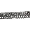 Exclusieve RVS Dubbele Spiraal Schakelarmband - Handgemaakt esde2