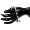 Exclusieve RVS Grove Ovale Schakelarmband -16cm tot 19cm - Handgemaakt