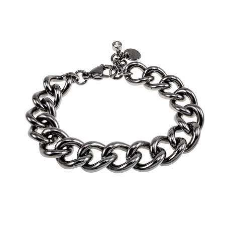 Exclusieve RVS Schakelarmband met Zirkonia Hanger Premium Design esde2