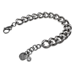 Exclusieve RVS Schakelarmband met Zirkonia Hanger Premium Design esde2