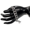 Exclusieve RVS Schakelarmband met Zirkonia Hanger Premium Design esde2