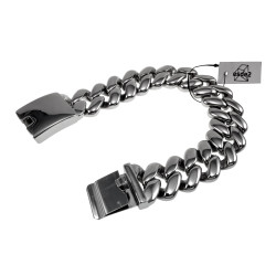 Stoere Armband Heren - RVS L316 - Schakelarmband 20 mm - 18-19 cm