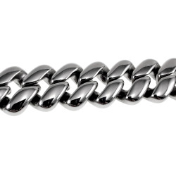 Stoere Armband Heren - RVS L316 - Schakelarmband 20 mm - 18-19 cm