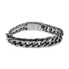Stijlvolle Armband Heren - RVS L316 - Gourmet Schakelarmband -19-20 cm