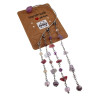 RVS Ear Cuff Oorbel Natuurstenen en Kristallen Handgemaakt door esde2