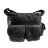 Schoudertas Unisex - Crossbody Tas Zwart voor Dagelijks Gebruik