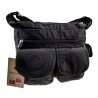 Schoudertas Unisex - Crossbody Tas Zwart voor Dagelijks Gebruik