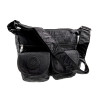 Schoudertas Unisex - Crossbody Tas Zwart voor Dagelijks Gebruik