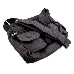 Schoudertas Unisex - Crossbody Tas Zwart voor Dagelijks Gebruik