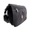 Zwarte Schoudertas - Waterafstotende Crossbody Tas met Klepsluiting
