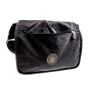 Zwarte Schoudertas - Waterafstotende Crossbody Tas met Klepsluiting