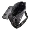 Zwarte Schoudertas - Waterafstotende Crossbody Tas met Klepsluiting